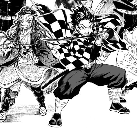 Kimetsu no Yaiba al estilo One Punch Man.