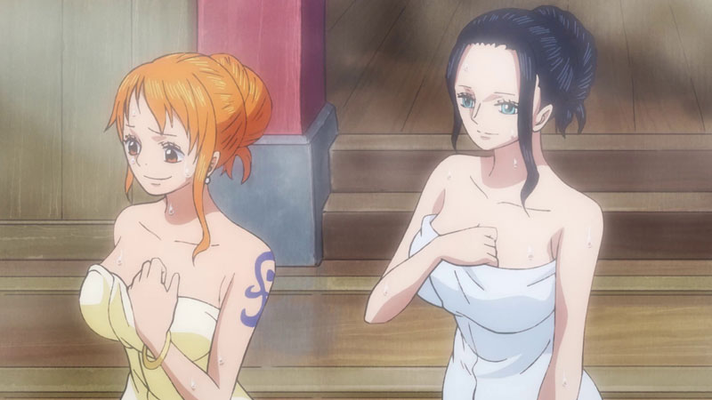 One Piece Nico Robin y Nami