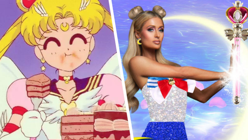 Sailor Moon Celebro Su Cumpleanos Y Paris Hilton Asi La Felicito Tierragamer