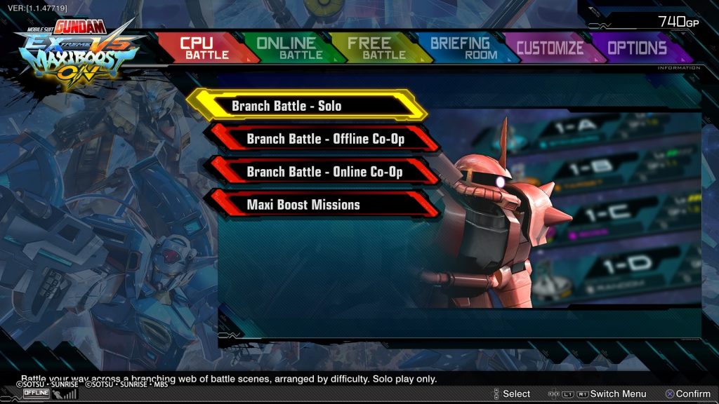 Mobile Suit Gundam: Extreme Vs Maxi Boost On review.