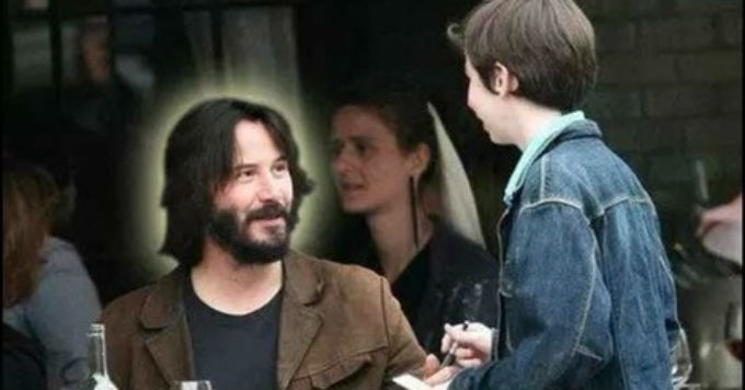 Keanu Reeves Vino