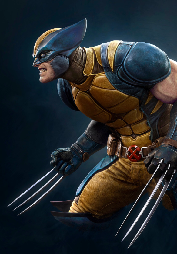 Wolverine por Raf Grassetti, director de arte de God of War.