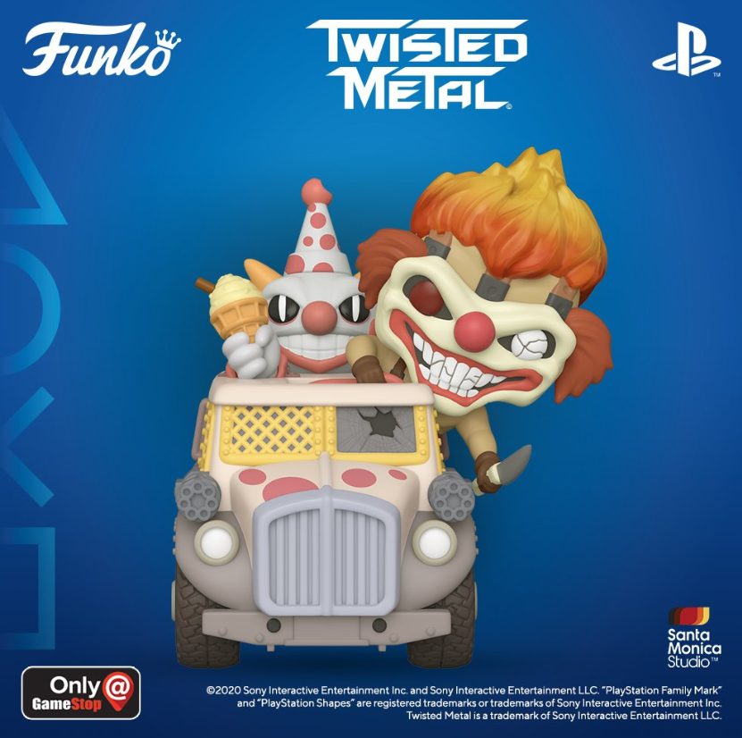 Funko POP! Rides: Twisted Metal Sweet Tooth with Ice Cream Truck