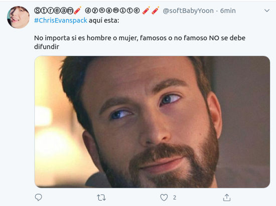 Los fans de Chris Evans salieron en defensa del actor