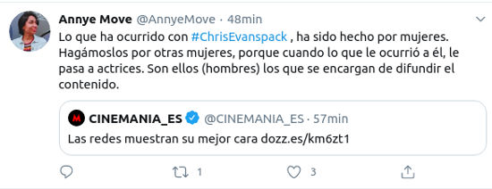 Los fans de Chris Evans salieron en defensa del actor