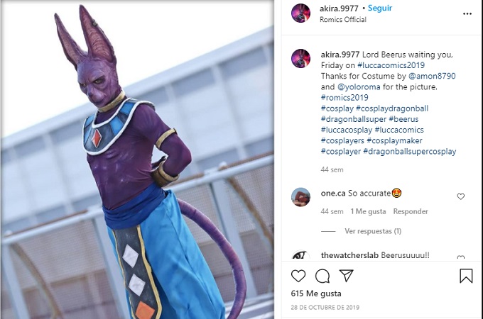 Dragon Ball Bills Cosplay