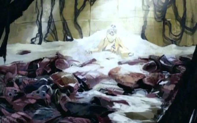 Cadaver de Gyatso en Avatar