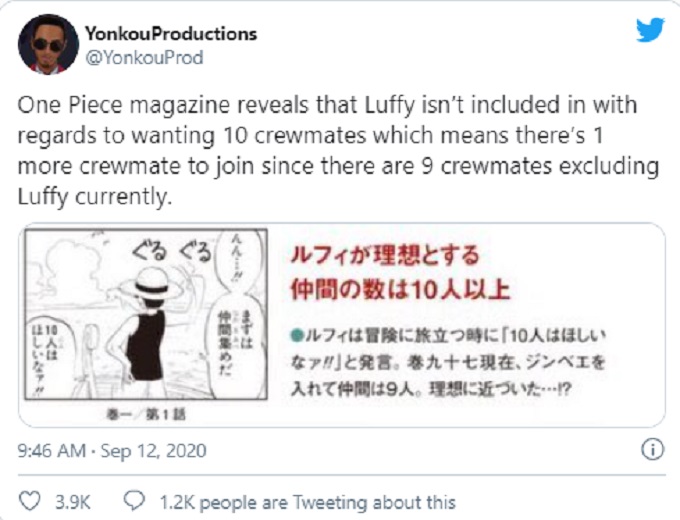 Captura de la One Piece Magazine