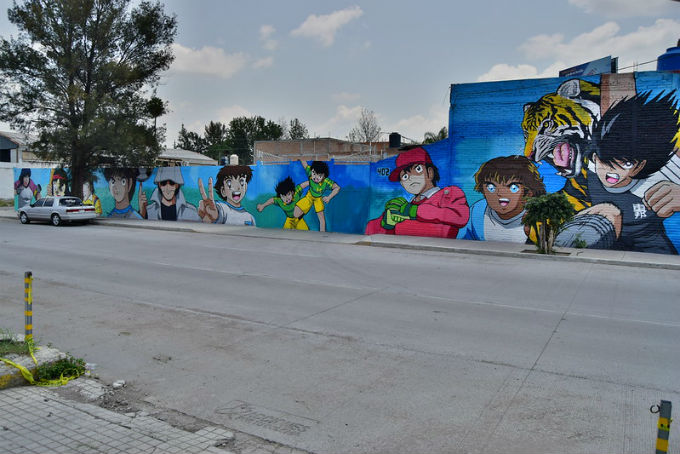 Mural Super Campeones en Aguascalientes