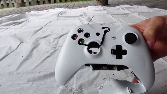 Xbox control Destruido