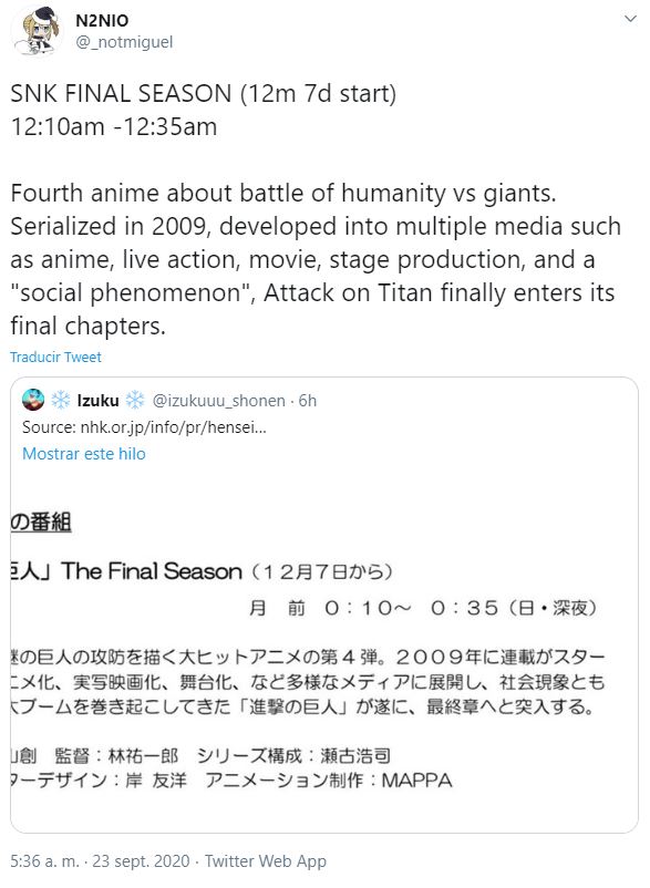 shingeki no kyojin temporada final