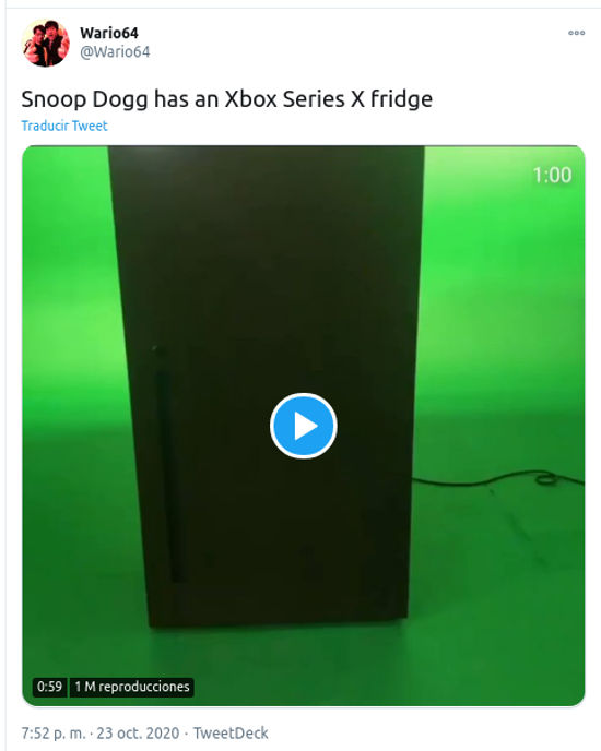 Xbox Series X ahora se vuelve un refrigerador