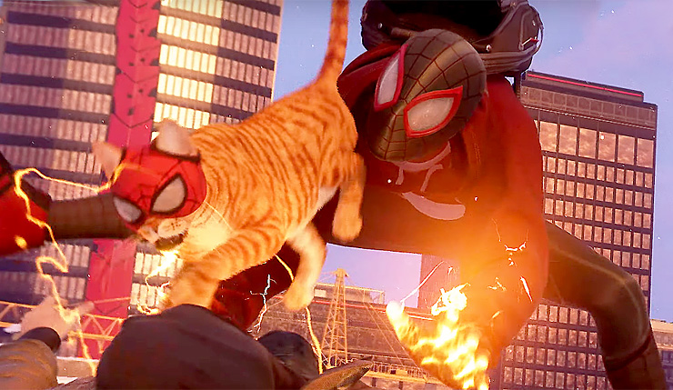 Spider-Cat en Spider-Man: Miles Morales.