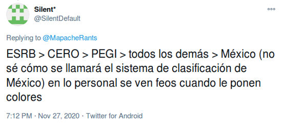 Critican los logos mal diseñados de nueva clasificación de juegos en México