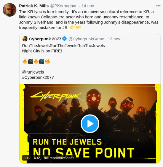 Keanu Reeves sí existe en Cyberpunk 2077