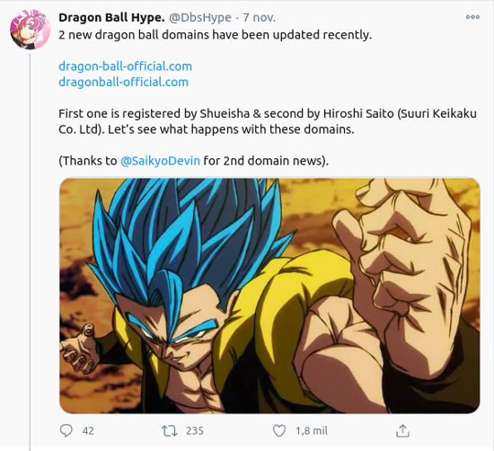 Algo de Dragon Ball podría venir en camino