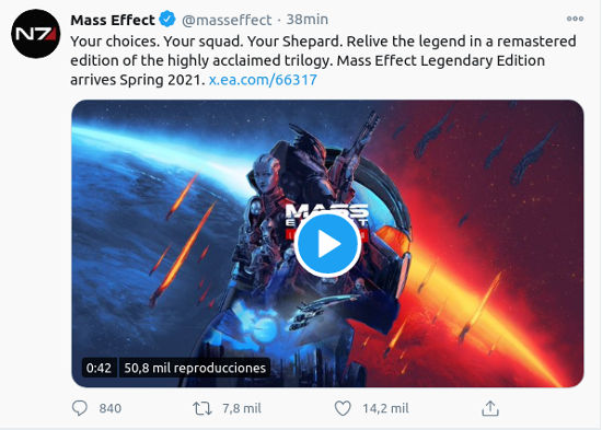 Mass Effect Legendary Edition anunciado por BioWare
