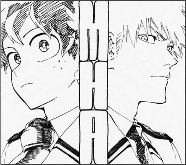 My Hero Academia y Bleach en una sola ilustración