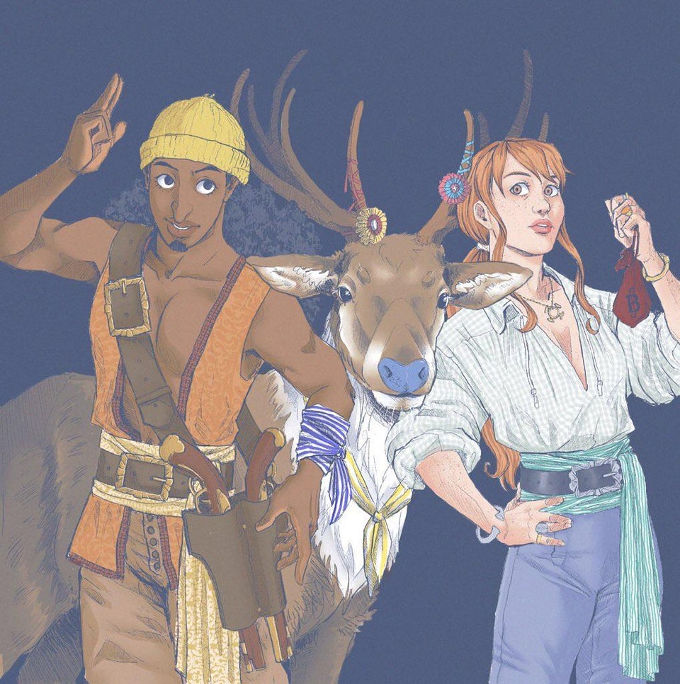 Así podrían verse los personajes de One Piece según la historia