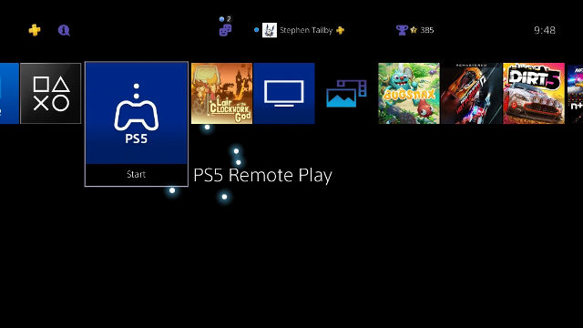 PS5 Remote Play: Disfruta de los juegos de PS5 en el PS4