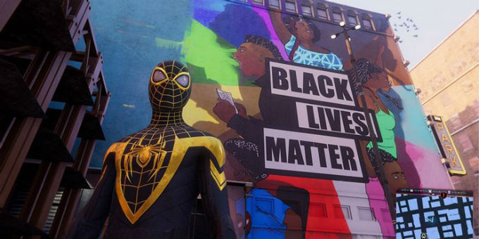 Spider-Man: Miles Morales Black Lives Matter
