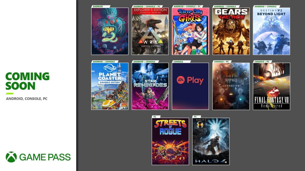 Novedades de Xbox Game Pass 2020