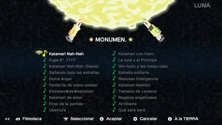 Canciones de Katamari Damacy REROLL