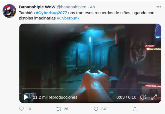 Cyberpunk 2077 se convierte en Cyberbug 2077