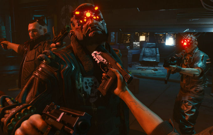 Cyberpunk 2077 escena del juego