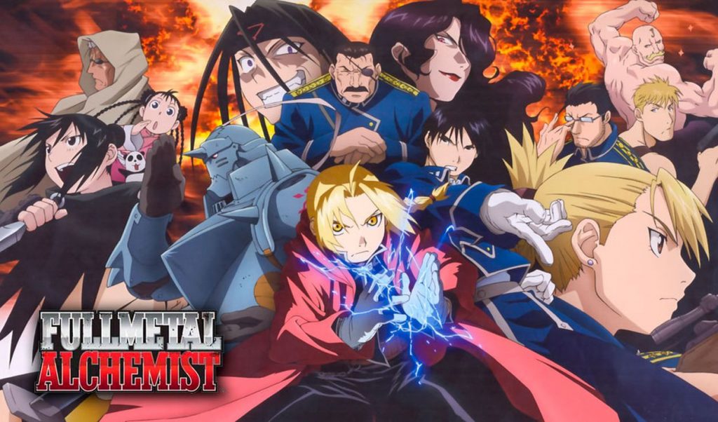 Fullmetal Alchemist y Jujutsu Kaisen.