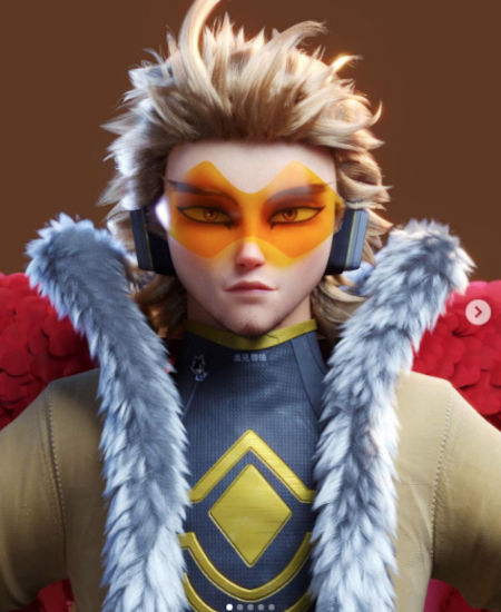 My Hero Academia: Así podría verse Hawks en un filme CGI