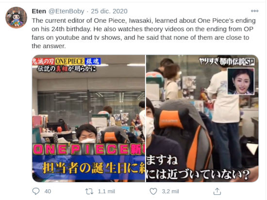 One Piece: Según su editor, nadie ha adivinado el final