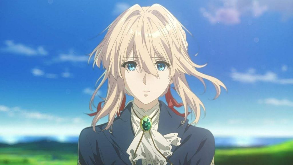 anime, violet evergarden, movie, waifu