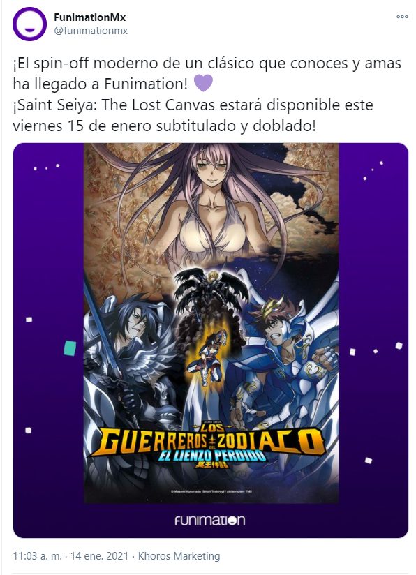 The Lost Canvas Funimation
