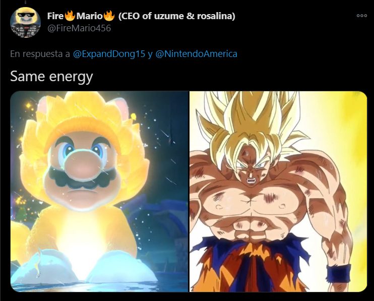 mario, goku, super saiyajin