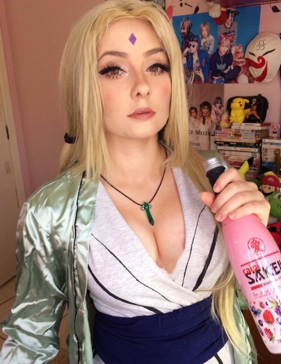 tsunade, cosplay, naruto, ncromance