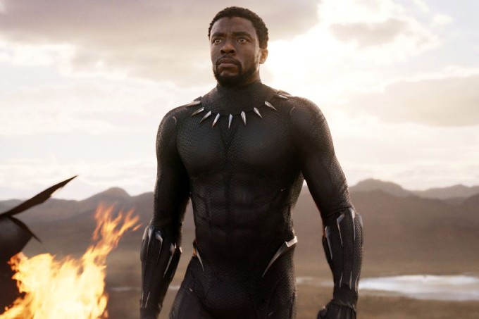 Chadwick Boseman Black Panther en Wakanda