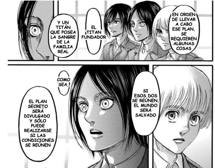 El plan secreto de Zeke en Shingeki no Kyojin es lanzar un retumbar en menor escala.