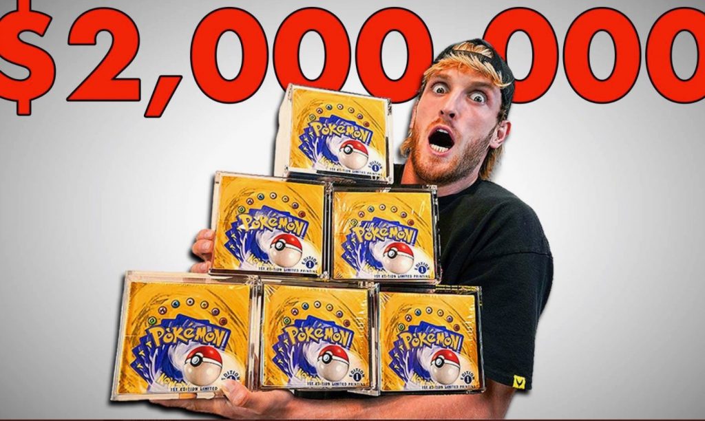 El conocido youtuber Logan Paul gastó alrededor de 2 millones de dólares en el unboxing de Pokémon más ambicioso que hayas visto.