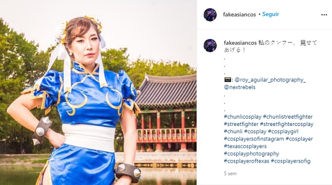 Cosplay de Chun Li por Clarissa