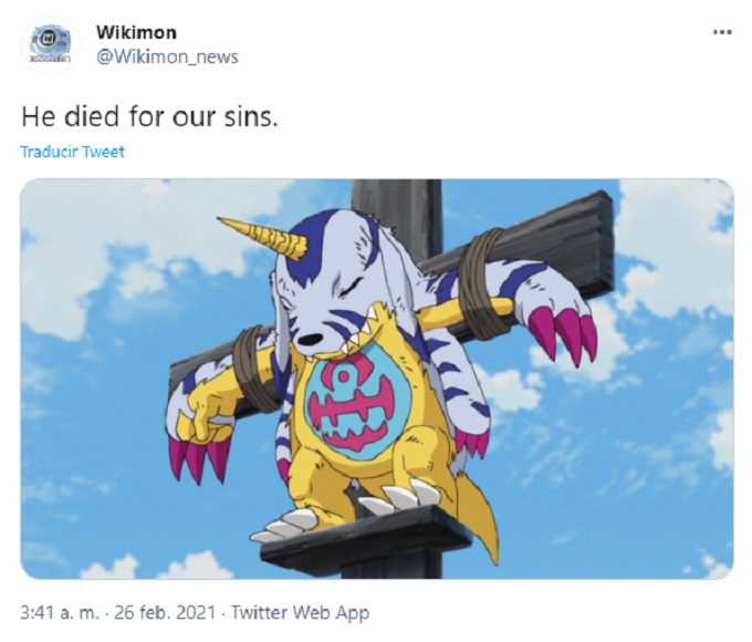 Digimon Crucificado