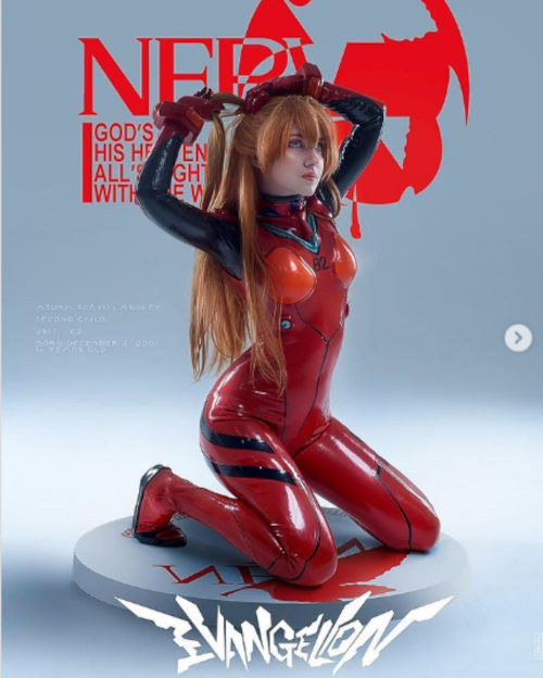 Evangelion: Asuka Langley vía un nuevo cosplay