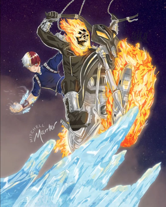 My Hero Academia y Avengers reunidos en un crossover