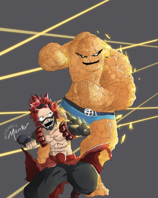 My Hero Academia y Avengers reunidos en un crossover