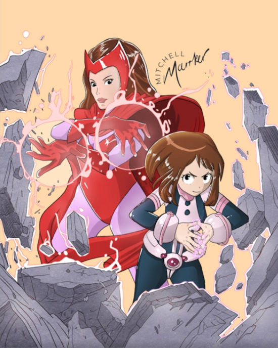 My Hero Academia y Avengers reunidos en un crossover