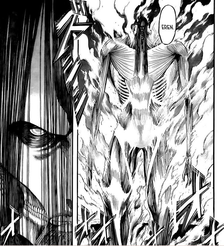 Shingeki no Kyojin reveló bastante información en su capítulo 138, incluyendo una nueva forma final de titán para Eren.