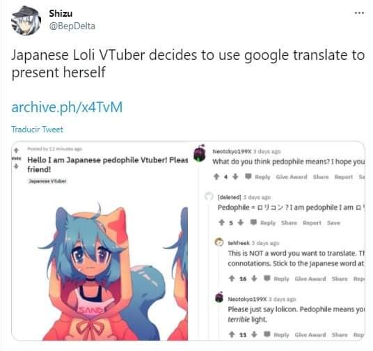 Vtuber twitter