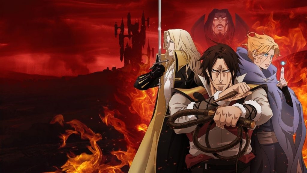 castlevania, netflix, anime, konami