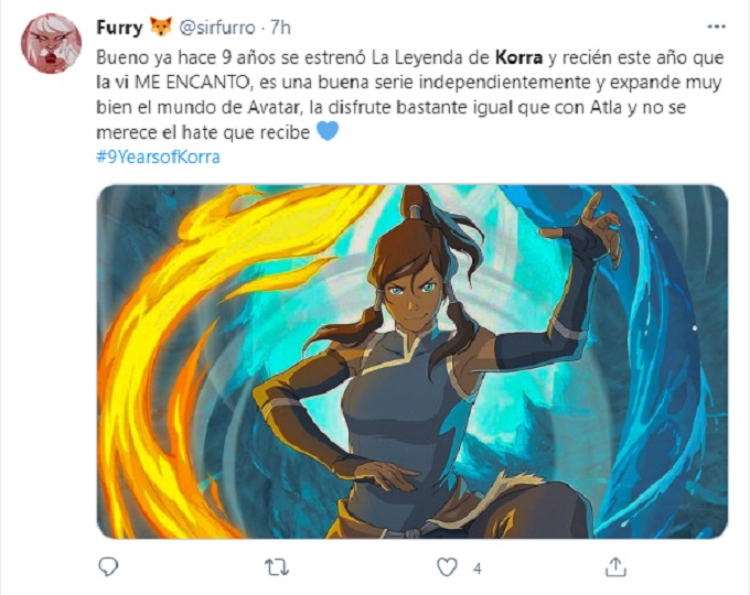 Recuerdo de Korra