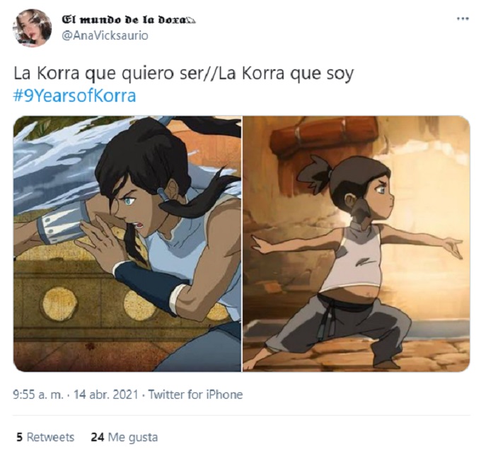 Avatar Korra noveno aniversario